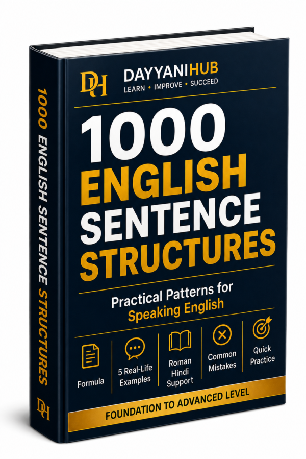 1000 English Structures for Fluency